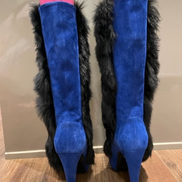 Giuseppe Zanotti Fur Women Boots, Mink Fur, Brand new, size 8.5-9, heeled boots - Picture 4 of 7